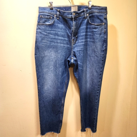 Everlane The Cheeky Jean Women's Blue Jeans 34 Crop - Picture 1 of 10